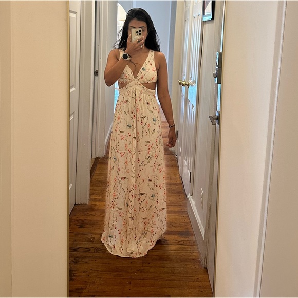 Zara cut out spring dress - Picture 2 of 2